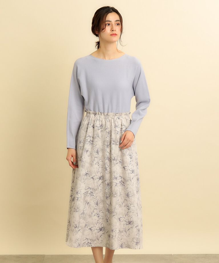 grove「ニット×スカートドッキングワンピース」|ワンピース|
