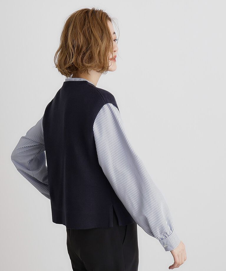 grove「ベスト×シャツSET」|ニット・セーター|