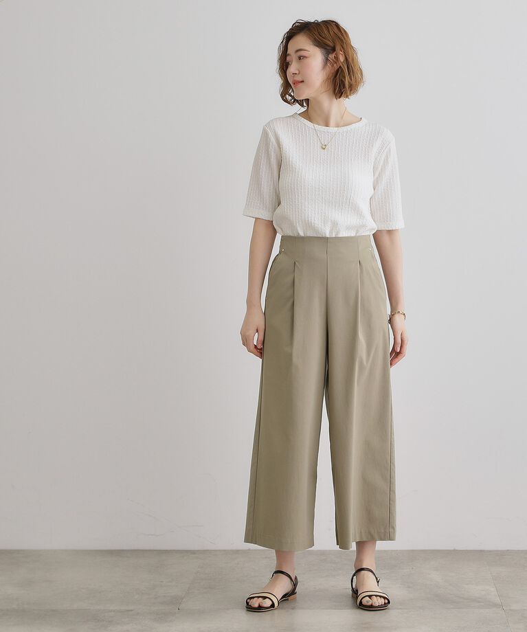 grove「【冷感】サマーハイパーストレッチワイドパンツ」|その他|