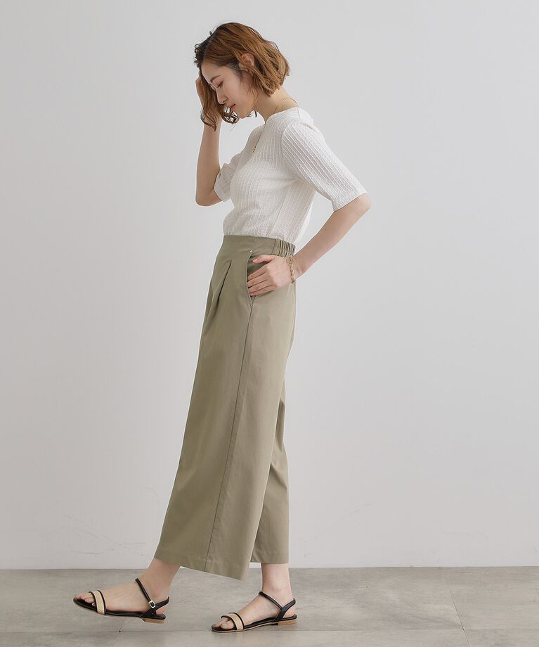 grove「【冷感】サマーハイパーストレッチワイドパンツ」|その他|