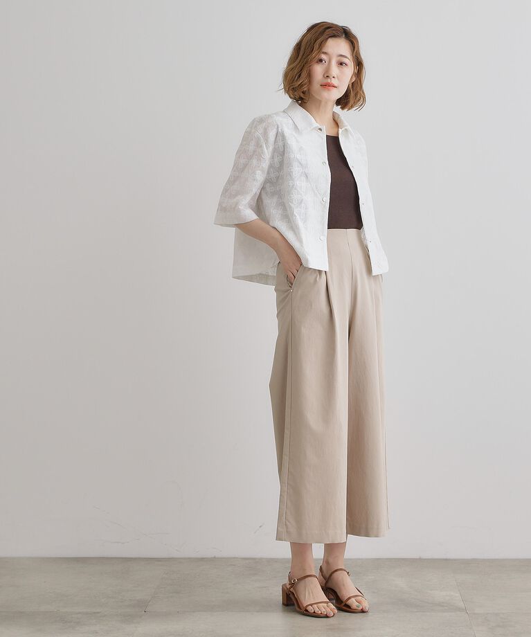 grove「【冷感】サマーハイパーストレッチワイドパンツ」|その他|
