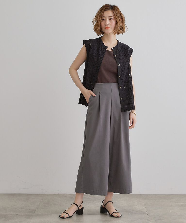 grove「【冷感】サマーハイパーストレッチワイドパンツ」|その他|