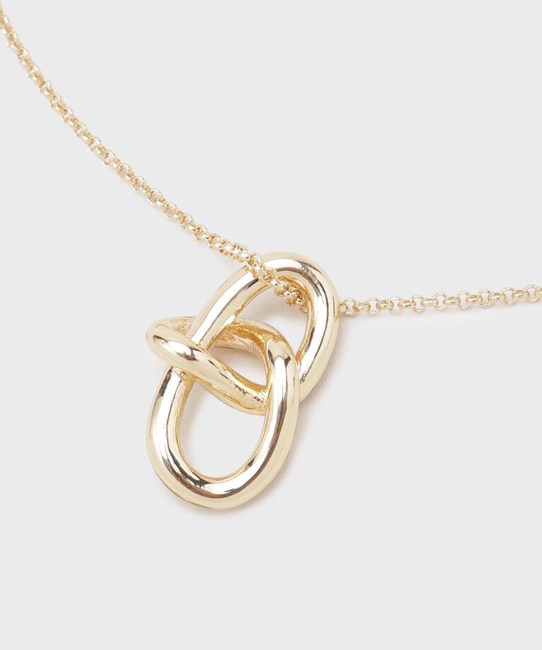 INDIVI「【フリーアジャスター】ひねりトップミドルネックレス」|ネックレス|