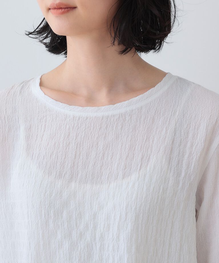INDIVI「春SALE！【2点セット／洗える】カセット服 キャミ＆ブラウス セットトップス」|その他|