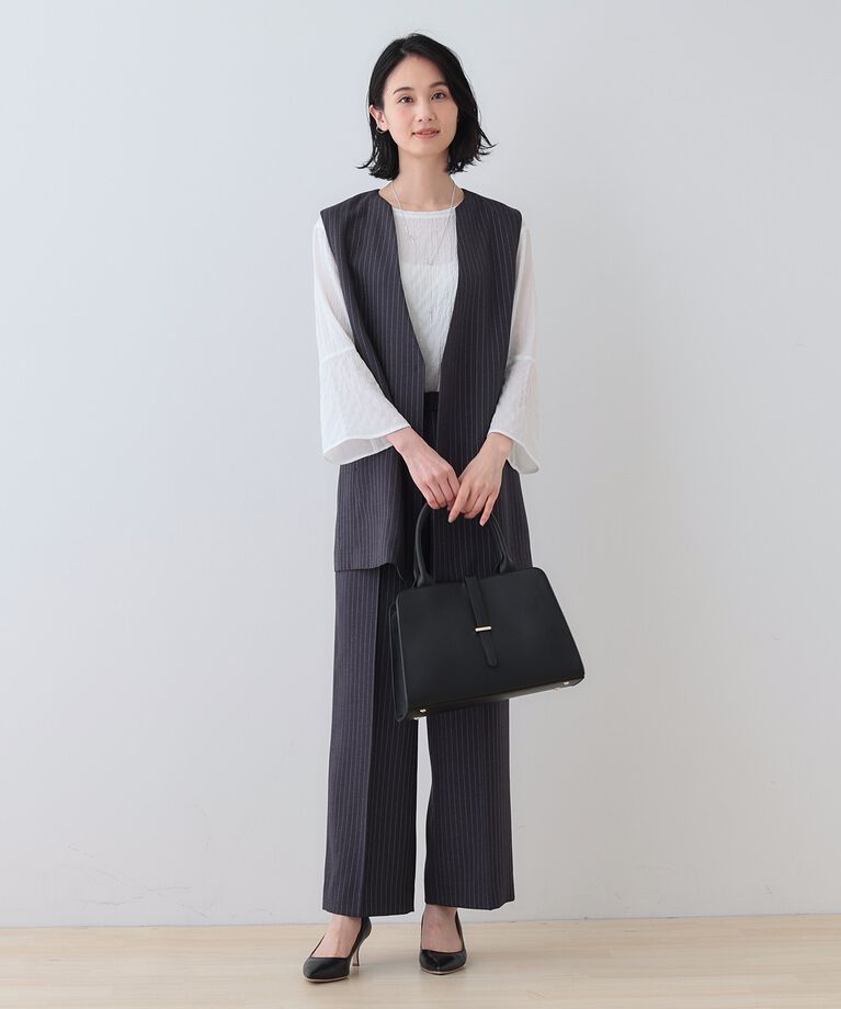 INDIVI「春SALE！【2点セット／洗える】カセット服 キャミ＆ブラウス セットトップス」|その他|