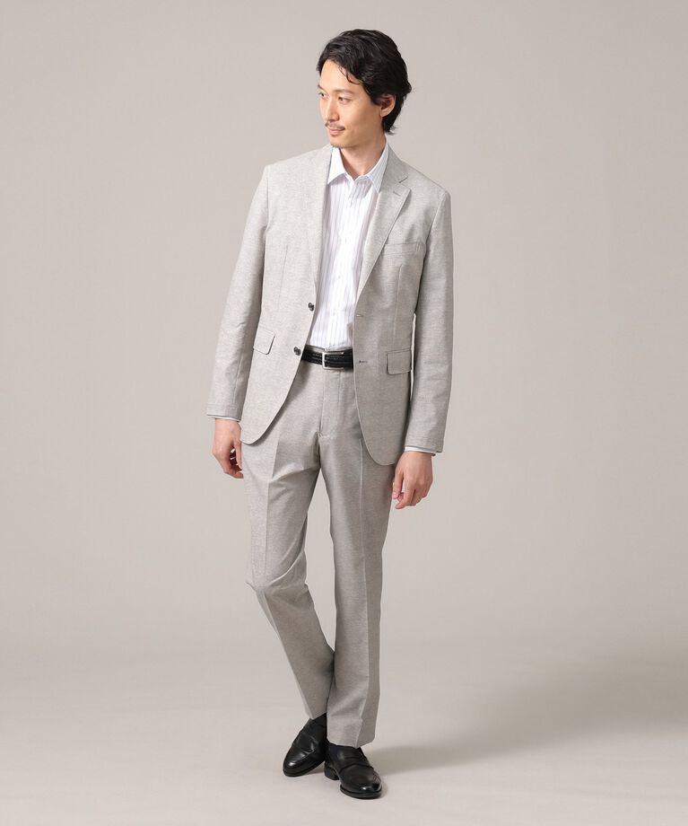 TAKEO KIKUCHI「【抗菌防臭】COOL DOTS（R）ドビープリント ジャケット」|テーラードジャケット|