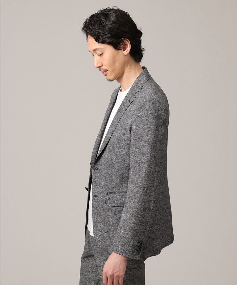 TAKEO KIKUCHI「【抗菌防臭】COOL DOTS（R）ドビープリント ジャケット」|テーラードジャケット|
