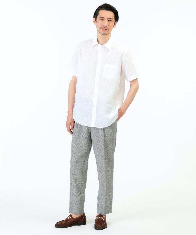 TAKEO KIKUCHI「【THE FLAGSHIP】グレンチェック ツータックパンツ」|その他|