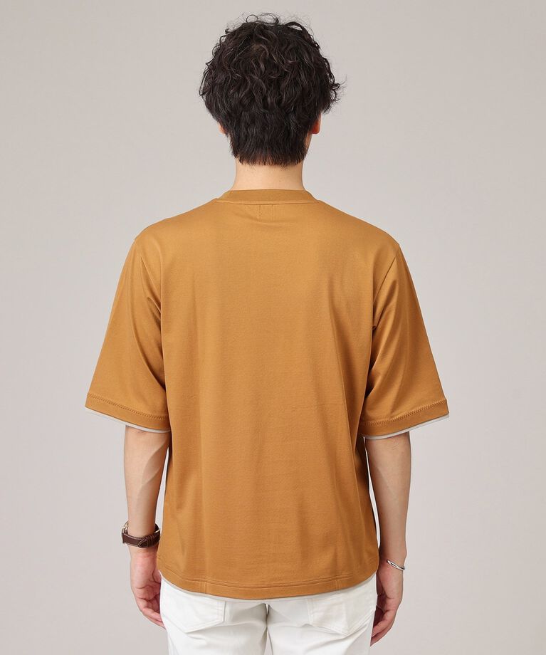 TAKEO KIKUCHI「【接触冷感/日本製】レイヤード Tシャツ」|Tシャツ・カットソー|