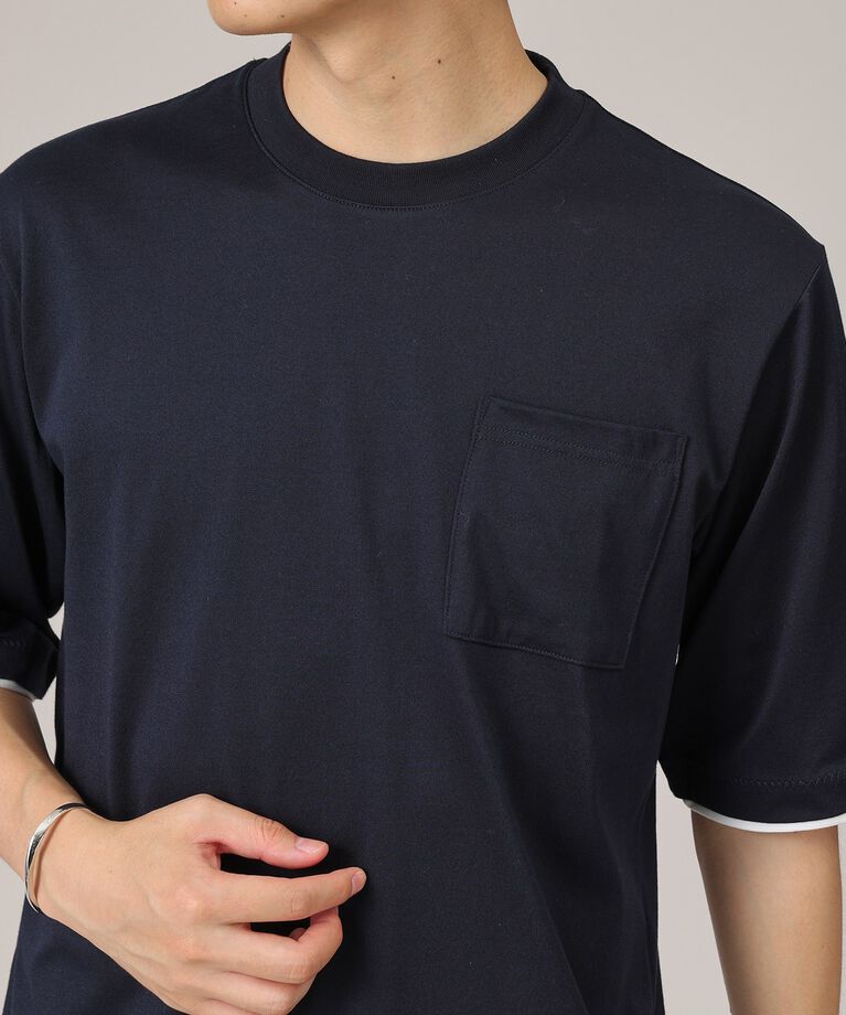 TAKEO KIKUCHI「【接触冷感/日本製】レイヤード Tシャツ」|Tシャツ・カットソー|