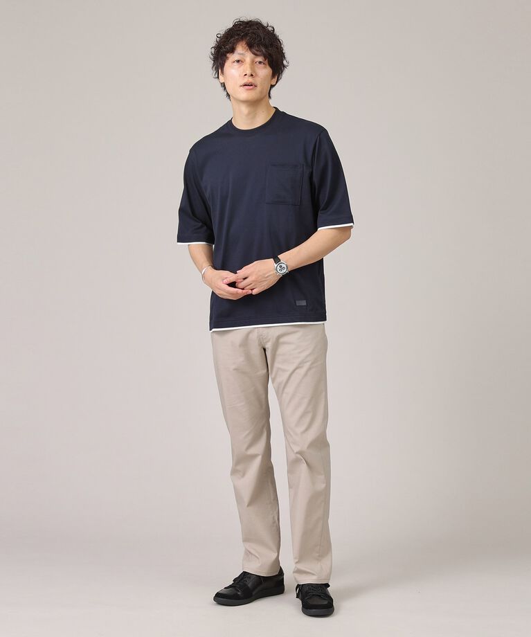 TAKEO KIKUCHI「【接触冷感/日本製】レイヤード Tシャツ」|Tシャツ・カットソー|