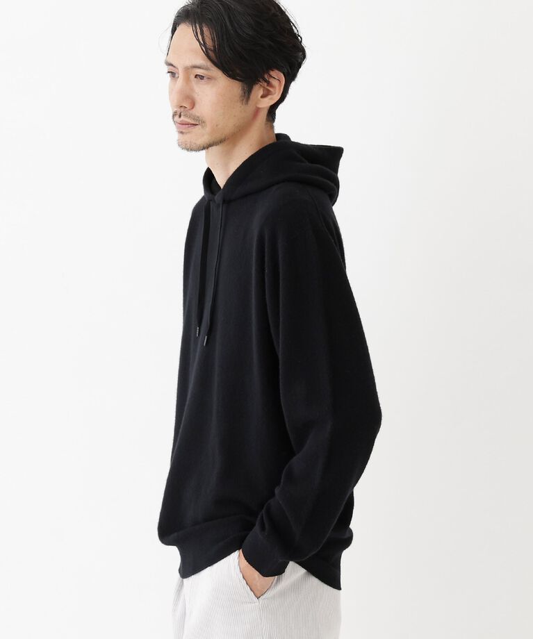 TAKEO KIKUCHI「【THE FLAGSHIP】ウルグアイメリノ ニット フーディ」|パーカー|