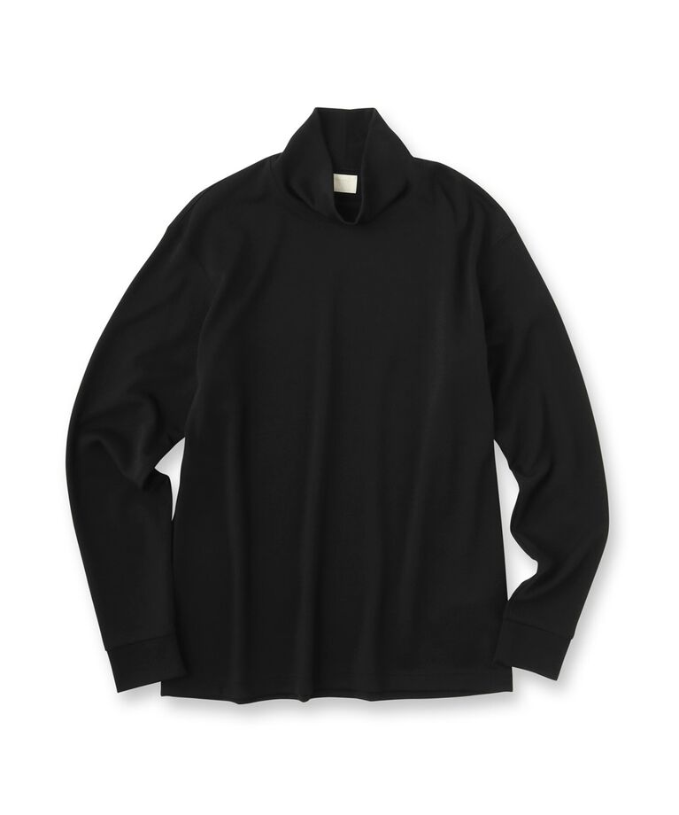 TAKEO KIKUCHI「【THE FLAGSHIP】ウール混 オフネック プルオーバー」|Tシャツ・カットソー|