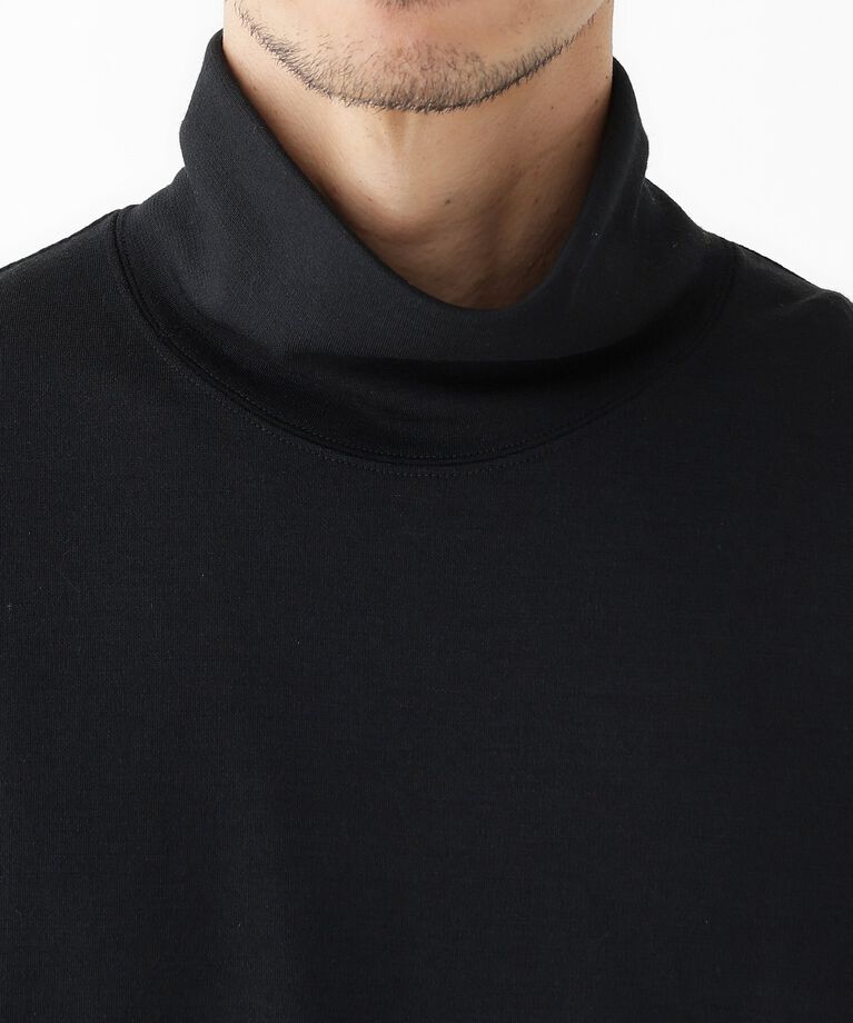 TAKEO KIKUCHI「【THE FLAGSHIP】ウール混 オフネック プルオーバー」|Tシャツ・カットソー|
