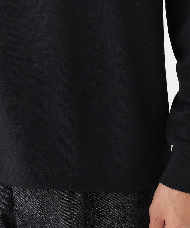 TAKEO KIKUCHI「【THE FLAGSHIP】ウール混 オフネック プルオーバー」|Tシャツ・カットソー|
