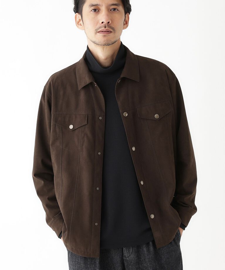 TAKEO KIKUCHI「【THE FLAGSHIP】ウール混 オフネック プルオーバー」|Tシャツ・カットソー|