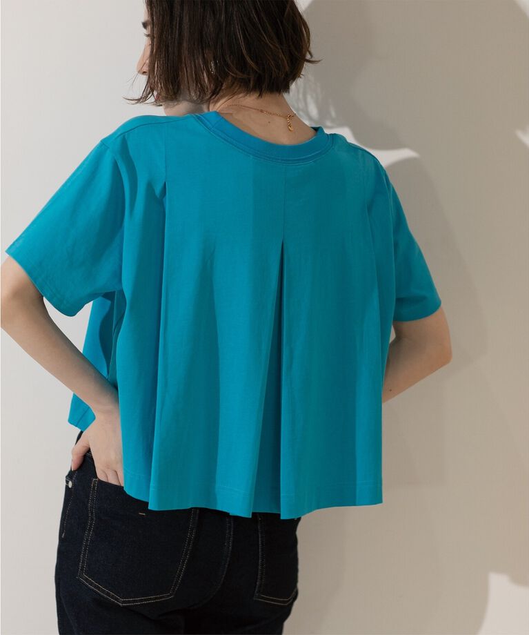 OPAQUE.CLIP「クロップドバックシャンTシャツ」|Tシャツ・カットソー|