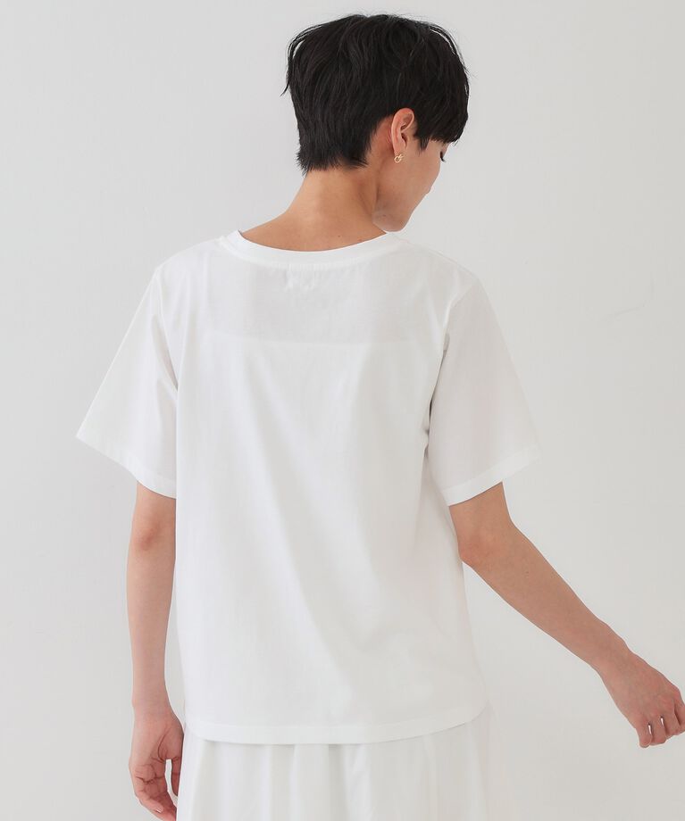 OPAQUE.CLIP「《ツインセット》スパンコールキャミ×Tシャツ【洗濯機洗い可】」|その他|