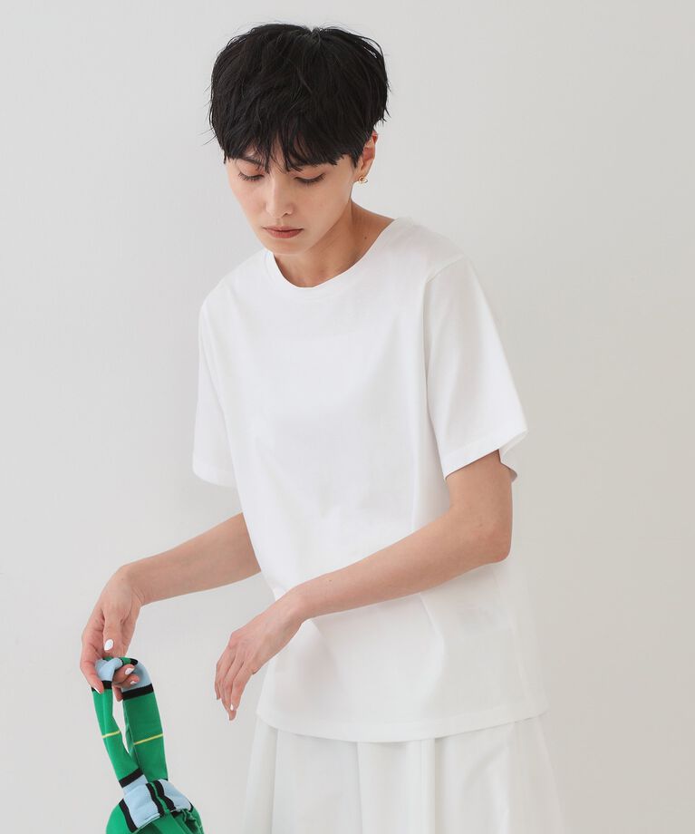 OPAQUE.CLIP「《ツインセット》スパンコールキャミ×Tシャツ【洗濯機洗い可】」|その他|