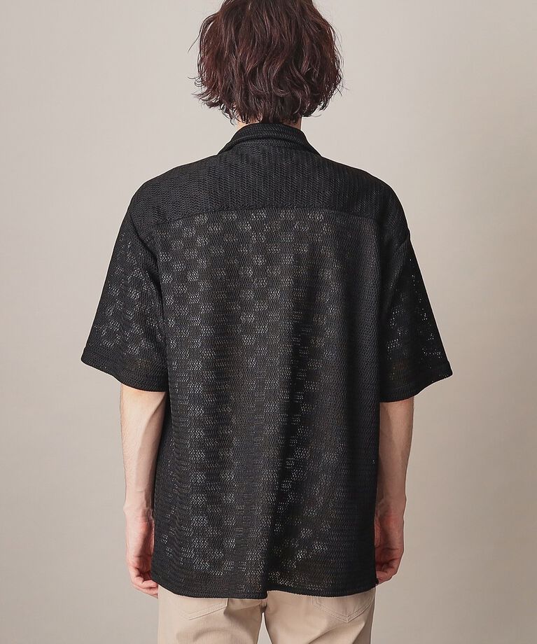 THE SHOP TK「【通気性◎/リラックスシルエット】クラフトレースシャツ」|シャツ・ブラウス|