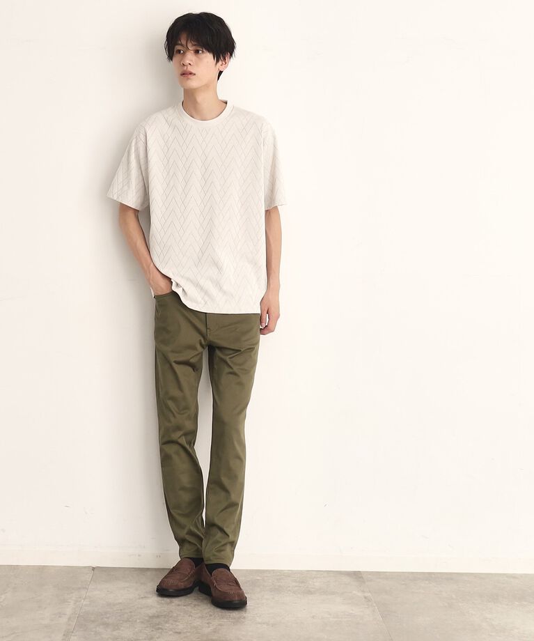THE SHOP TK「ジオメトリックリンクス半袖Tシャツ」|Tシャツ・カットソー|