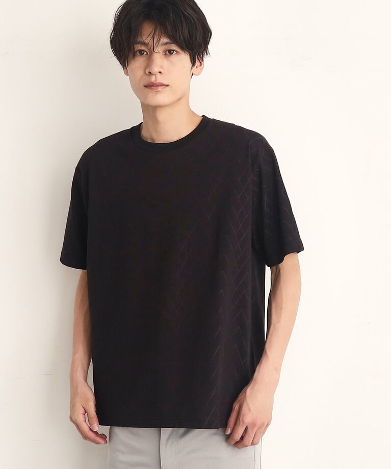 THE SHOP TK「ジオメトリックリンクス半袖Tシャツ」|Tシャツ・カットソー|