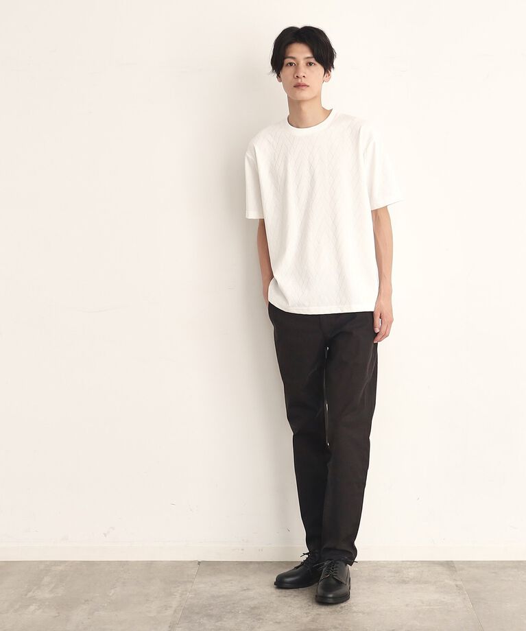 THE SHOP TK「ジオメトリックリンクス半袖Tシャツ」|Tシャツ・カットソー|