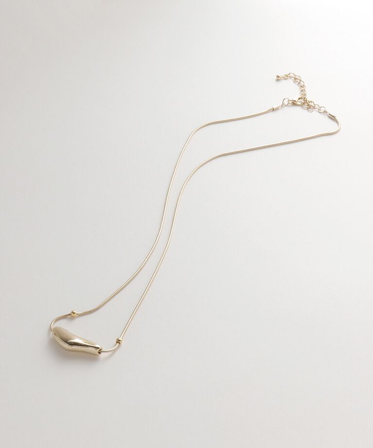 THE SHOP TK「ビーンズショートネックレス」|ネックレス|