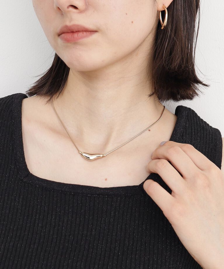 THE SHOP TK「ビーンズショートネックレス」|ネックレス|
