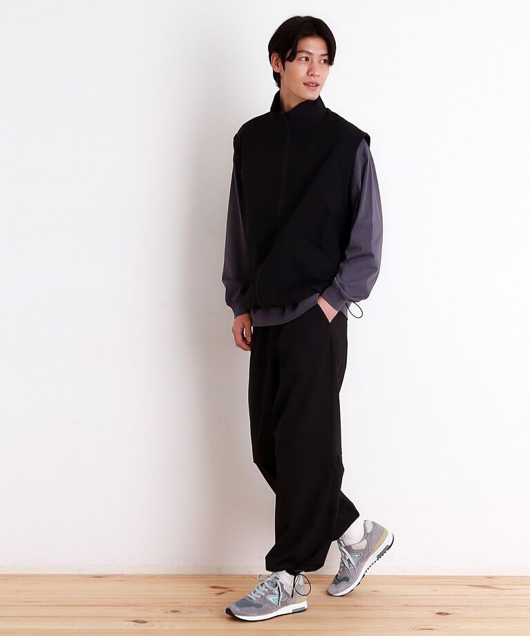 THE SHOP TK「デタッチャブルスタンドブルゾン＆ベスト　セットアップ可/2WAY」|ブルゾン・スタジャン|