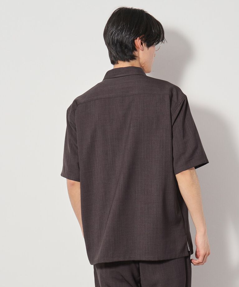 THE SHOP TK「ドライポリ半袖シャツ　セットアップ可/吸水速乾/軽量」|シャツ・ブラウス|