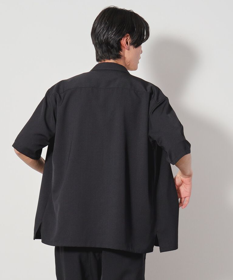 THE SHOP TK「ドライポリ半袖シャツ　セットアップ可/吸水速乾/軽量」|シャツ・ブラウス|