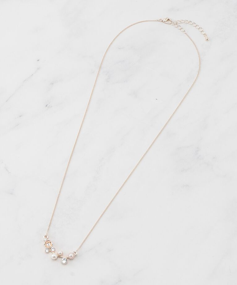 SHOO･LA･RUE「フラワーモチーフネックレス」|ネックレス|