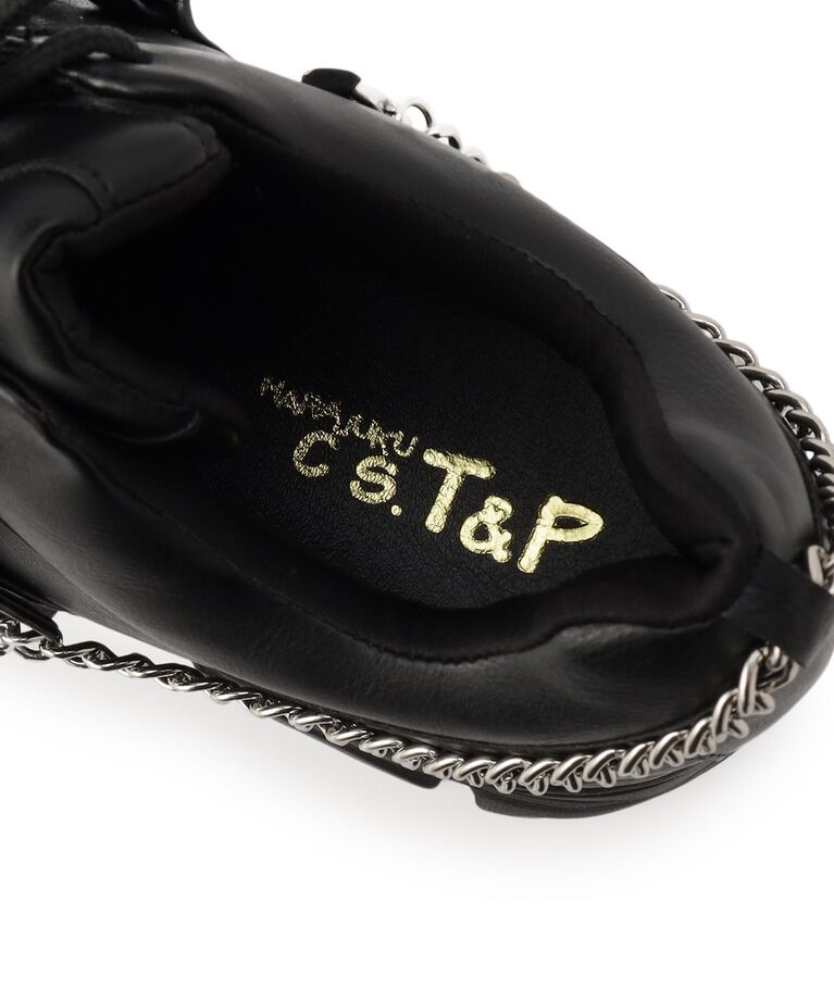 csT&P「チェーン取り外し可能厚底スニーカー」|スニーカー|