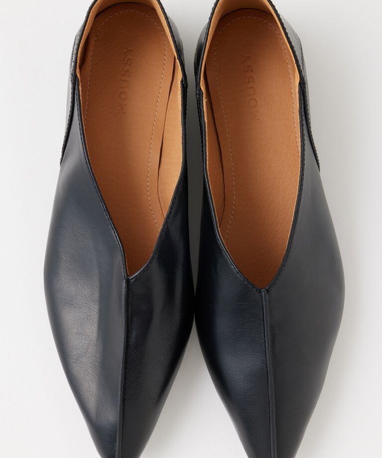 MOUSSY「POINTED FLAT ミュール」|サンダル|