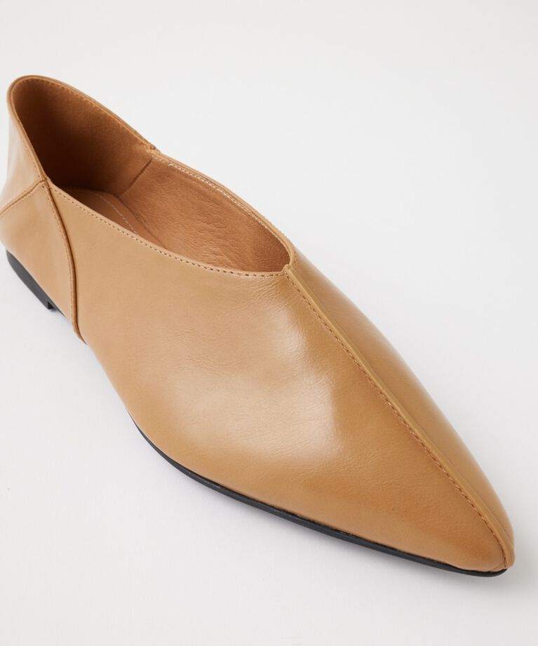 MOUSSY「POINTED FLAT ミュール」|サンダル|