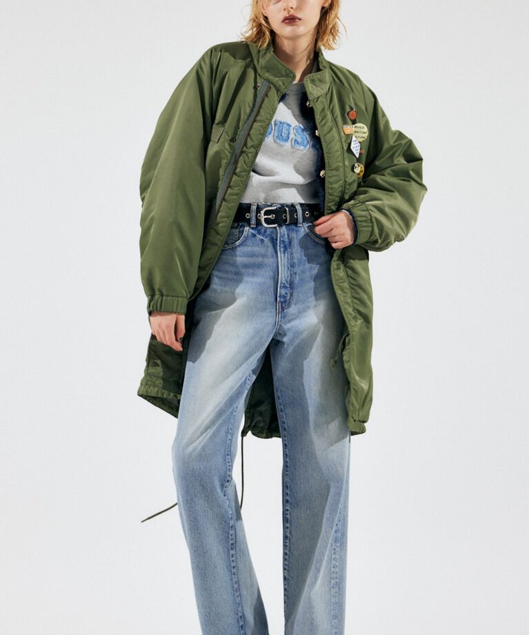 MOUSSY「OVERSIZED M65 FISHTAIL パーカ」|その他|
