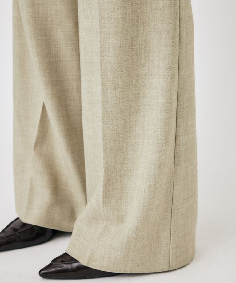 MOUSSY「CENTER PRESS FLARE パンツ」|その他|