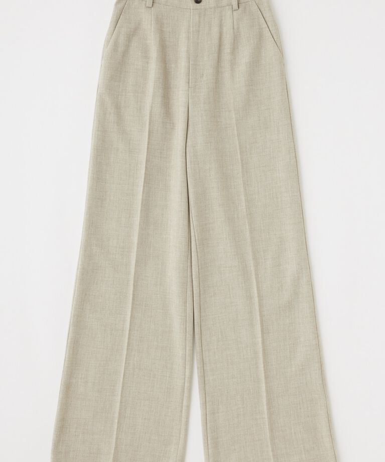 MOUSSY「CENTER PRESS FLARE パンツ」|その他|