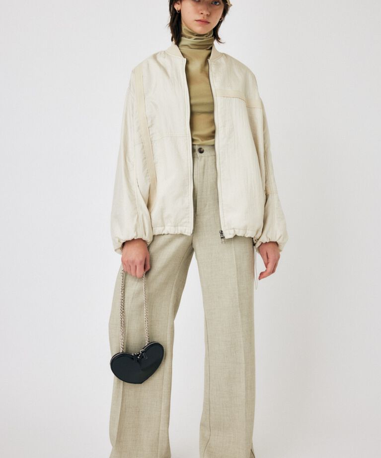 MOUSSY「CENTER PRESS FLARE パンツ」|その他|
