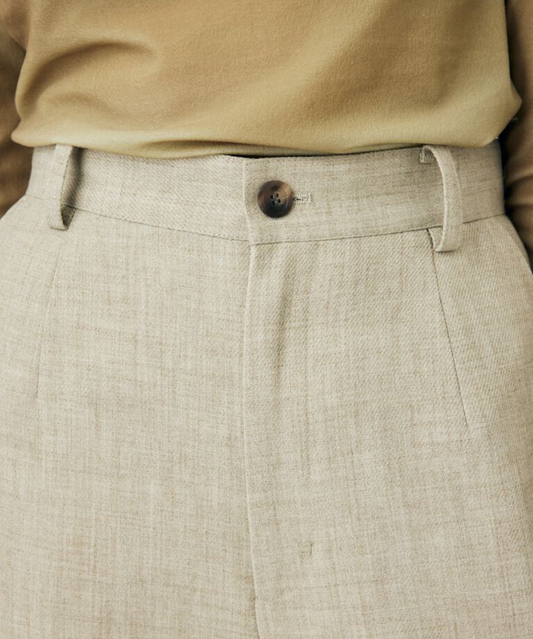 MOUSSY「CENTER PRESS FLARE パンツ」|その他|