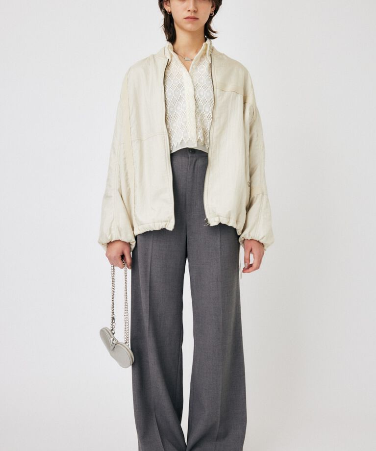 MOUSSY「CENTER PRESS FLARE パンツ」|その他|GRY