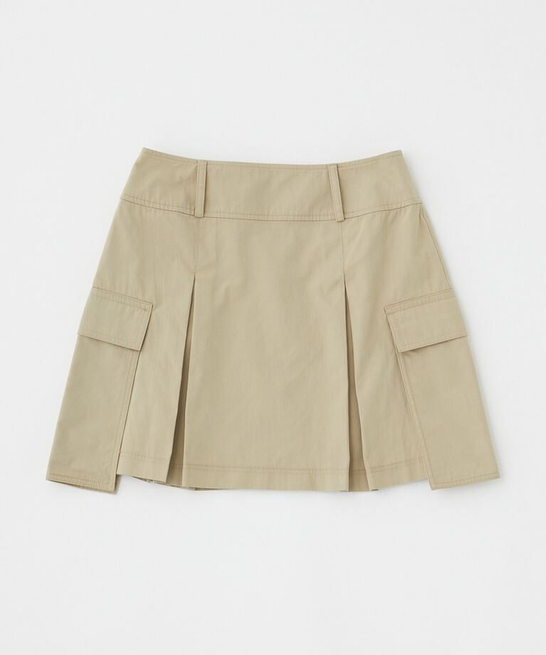 MOUSSY「MILITARY PLEATS スカート」|スカート|