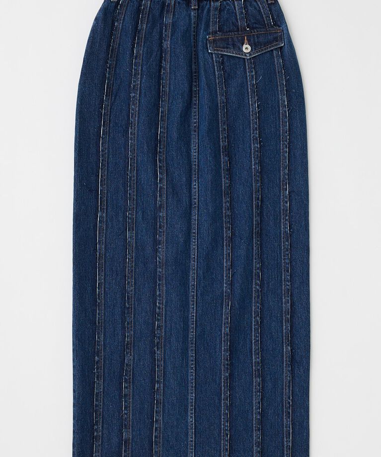 MOUSSY「FRONT SLIT FRINGE スカート」|スカート|