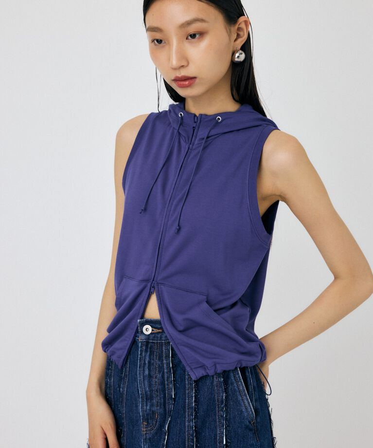 MOUSSY「H/N フーディベスト」|その他|BLU