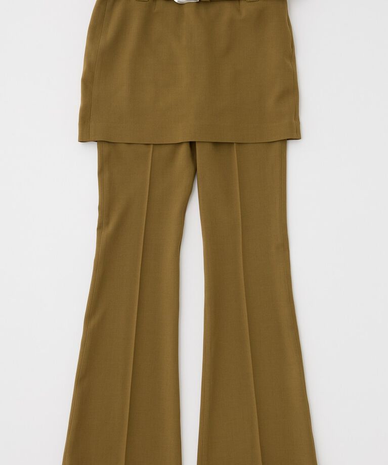 MOUSSY「LOWRISE SKIRT LAYERED フレア」|その他|