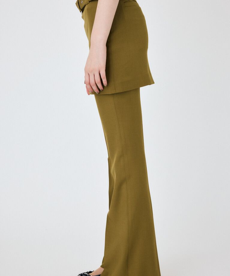 MOUSSY「LOWRISE SKIRT LAYERED フレア」|その他|