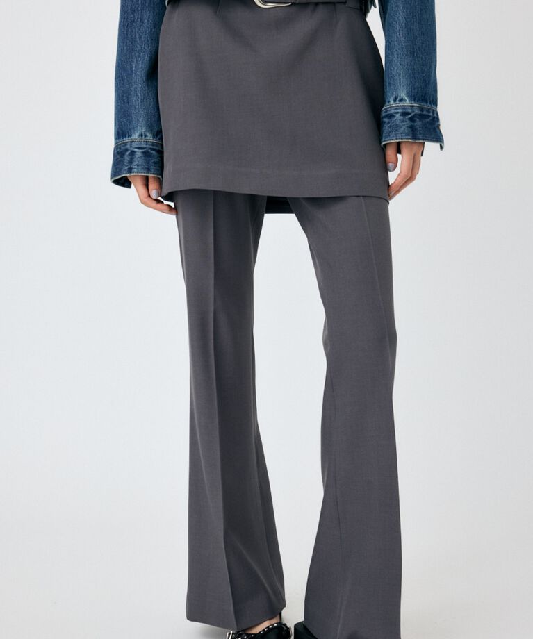 MOUSSY「LOWRISE SKIRT LAYERED フレア」|その他|