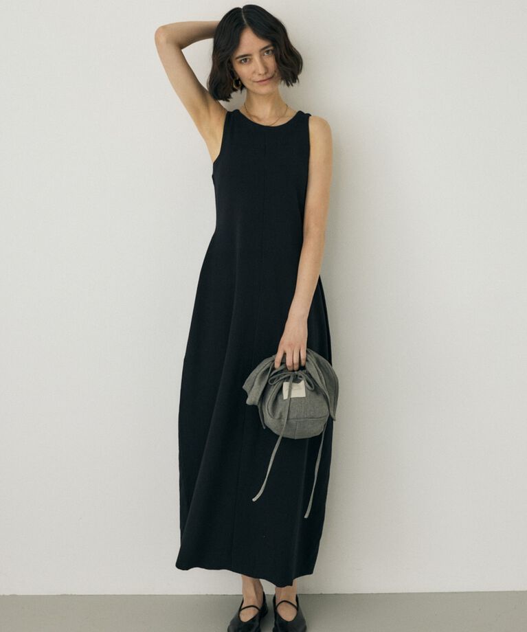 MOUSSY「ノースリーブニットワンピース　オーガニックコットン使用」|ワンピース|