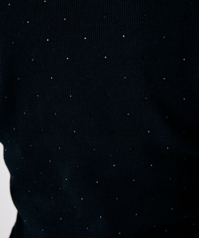 MOUSSY「RHINESTONE ニットトップス」|ニット・セーター|